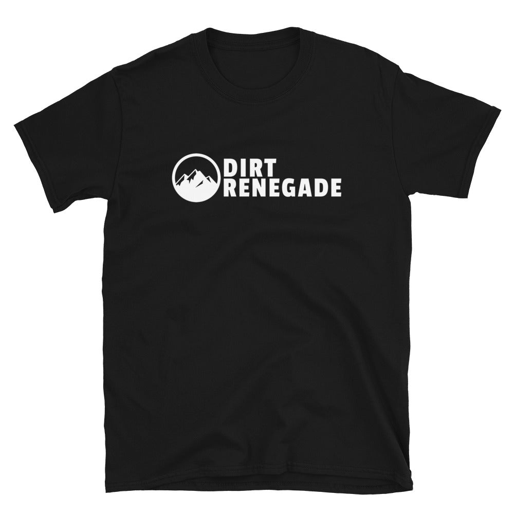 Dirt Renegade Standard Logo T-Shirt - Black - 100% ring-spun cotton